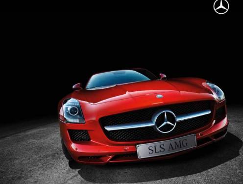 ����� ��������������� V8 � Mercedes-Benz SLS AMG