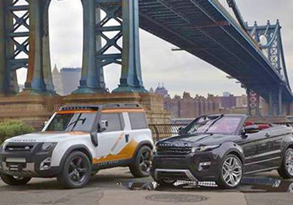 ������� Land Rover DC100 Expedition (�����) � ��������� Range Rover Evoque
