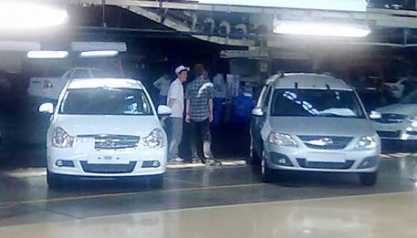 "�������" ��������� � ������� Nissan Almera